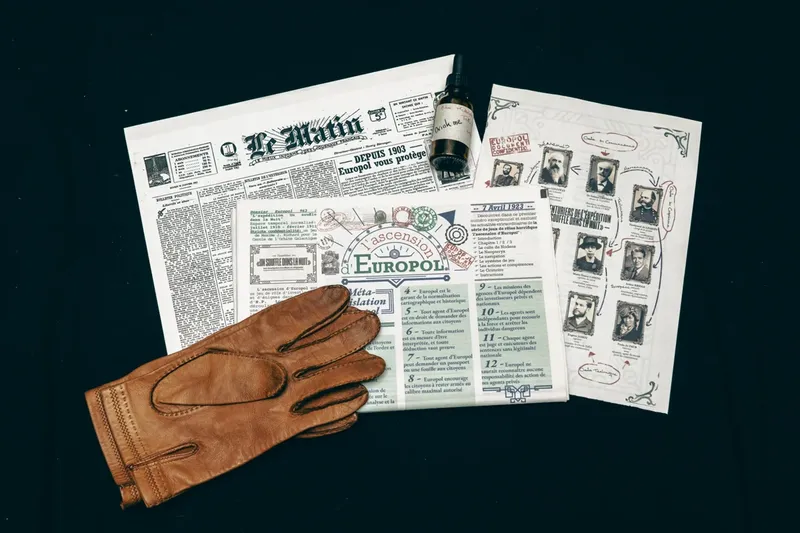 Le journal Un souffle dans la nuit et ses feuillets imprimés